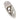 Jackplate for Stratocaster, Nickel