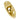 Jackplate for Stratocaster, Gold