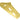 Upper Switch Plate for Jaguar, Gold