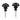 Dunlop Dual Design Strap Locks, Black
