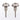 Dunlop Flush Mount Strap Lock Set, Nickel