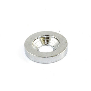 Recessed neck screw bushings, Chrome