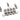 3-Stud Mount Bass Bridge for Gibson Bass 