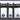 Bass bridge -- Vintage bass bridge assembly - w threaded rod saddles & fixing screws - genuine Fender