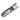 ABM 3710-B Single String Bass Bridge with Lock-Down Saddle