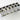 ABM Bass Bridge with Lock-Down Saddles and Adjustable Spacing - 6 String