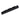 Black Plastic Slotted Nuts for Bass