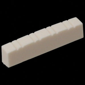 Plastic Slotted Nut for Mandolin 1-1/4" (31.7mm) Wide