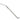 Tremolo Arm with Metric Thread, Chrome