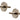Studs and Wheels Set for Old Style Tunematic Bridge, Metric