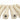 Bridge pin set w traditional  dot - Tusq
