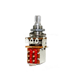Alpha 500K Push/Pull Pot, Linear Taper, Split Knurled Shaft