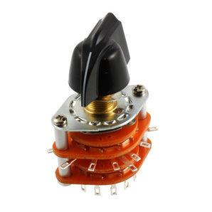 6-Position Rotary Switch, 4 Pole