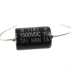 Black Bee Oil-Paper Capacitor, 0.1uf at 1500v