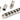Gotoh Tunematic Bridge with Large Mounting Holes, Nickel
