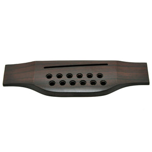 12 String Rosewood Acoustic Guitar Bridge