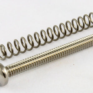 Bridge Length Screws for Bass, Stainless Steel, #6-32 x 1-1/2" (38mm)