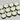 Glow-in-the-dark 6.35 mm Fretboard Dots