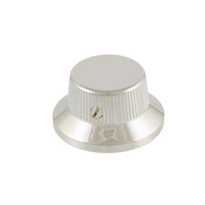 Schaller Strat-style Metal Guitar Knob (CHROME)
