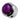 Q-Parts Acrylic Purple Pearloid Metal Knob
