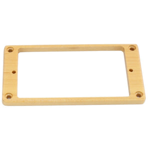 Pickup surrounds for Humbucker - not-slanted flat underside wood