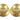 Gold Volume Reflector Cap Knob