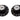 Witch Hat Tone Knobs, Pack of 2