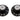 Witch Hat Volume Knobs, Pack of 2