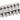 Guitar bridge - ABM non-tremolo bridge  Strat w ferrules  roller saddles