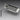 Guitar bridge - Schaller Tremolo with roller saddles - stud mount 2-29/32 inch -  2-1/8 inch string spacing