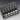 Schaller Hannes Non-tremolo Guitar Bridge - Black Ruthenium