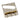 Guitar bridge for Telecaster - 3-saddle - vintage-style steel bridge with tilt compensated brass saddles