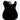 Telecaster Replacement Body, Alder in Black with White Binding