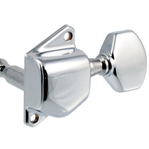 Tuning keys - Economy tuning keys diagonal mounting holes 6-in-line