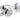 Tuning keys - Locking tuning keys - minis  6-in-line - lock knob on back
