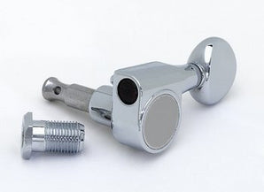 Tuning keys with 2 mounting pins, 6-in-line
