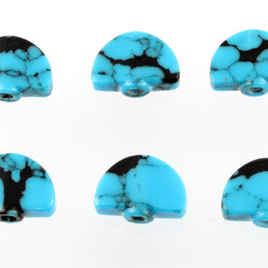 Allparts Large Button Set (6 pcs) for Grover Tuners (TURQUOISE)