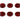 Gotoh Guitar Tuning Key Buttons - Schaller Mini Style - Set of 6 (RED JASPER)