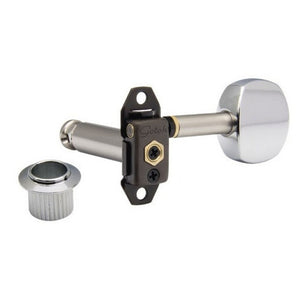 Tuning keys - Gotoh Stealth keys, lightweight, 3 x 3, with hardware, 18:1 [Gotoh part no. ST31-SB5]