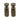 Studs and anchors for stop tailpiece - aged finish