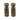 Studs and anchors for stop tailpiece - aged finish