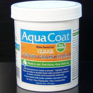 Aqua Coat Clear Wood Grain Filler