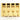 Adjustable 4 String Bass Bridge, Gold