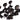 Gotoh KG01-CA Premium Classical Tuners Cosmo Black 3+3