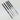 Diamond coated Needle File Set of 5