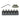 Graphtech Bridge Saddles for PRS (PS-8220-00), Set of 6